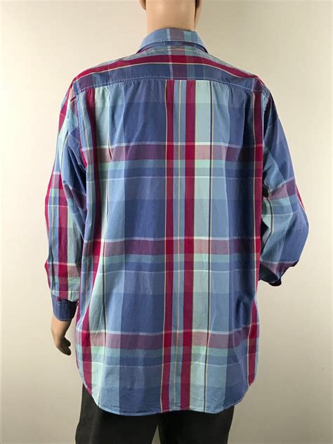 Sportscraft Mens Button Front Long Sleeve Shirt Size Xxl Ebay