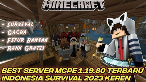 Best Server Mcpe Indonesia Survival Terbaik Minecraft Pe