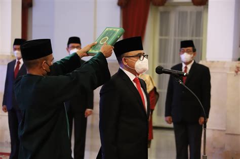 Kementerian Azwar Anas Resmi Dilantik Sebagai Menteri Panrb