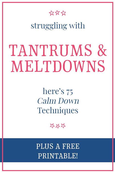 75 Calm Down Ideas For Kids Artofit