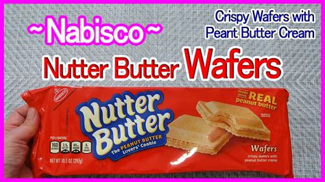 Nabisco Nutter Butter Wafers Crispy Wafers With Peanut Butter Cream