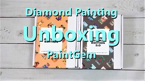 Diamond Painting Unboxing Paintgem Autumn National Parks Youtube