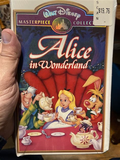 Mavin Alice In Wonderland Walt Disney Vhs Masterpiece Collection New