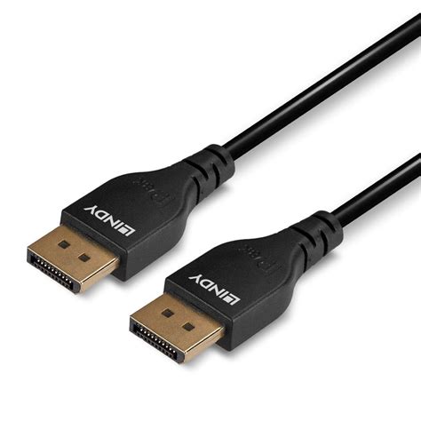 3m Slim Displayport 14 Cable From Lindy Uk