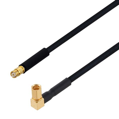 Smp Female To Ra Ssmc Plug Cable Fm Sr086tbj Coax In 6 Inch