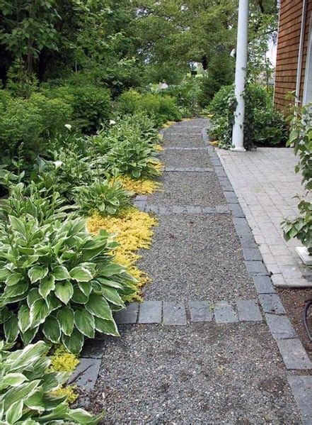 Top 40 Best Gravel Walkway Ideas - Hardscape Path Designs