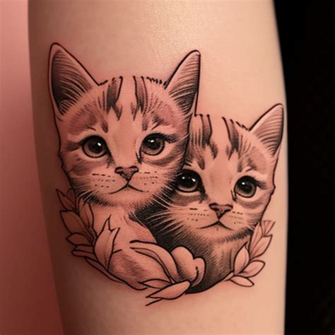 51 Two Cat Tattoo Ideas