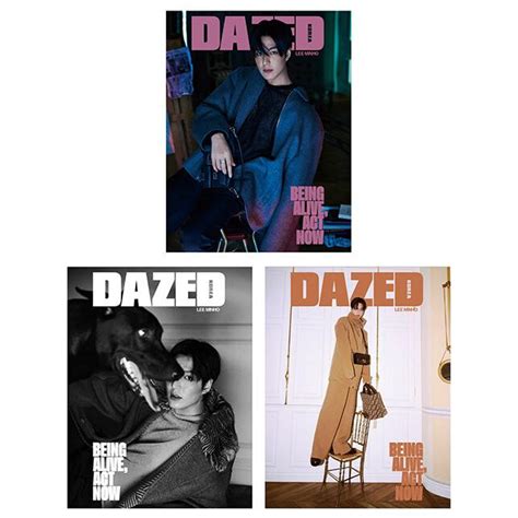 Dazed And Confused Korea 韓国雑誌 2023年8月号 表紙：イ・ミンホ 3種から1種ランダム発送