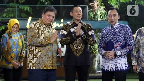 Airlangga Bertemu Ahy Sby Di Cikeas Ini Yang Disepakati Golkar Dan