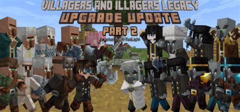 Villagers And Illagers Legacy Minecraft Addon