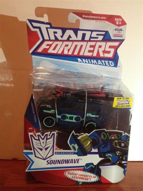 Transformers Animated Soundwave With Laserbeak