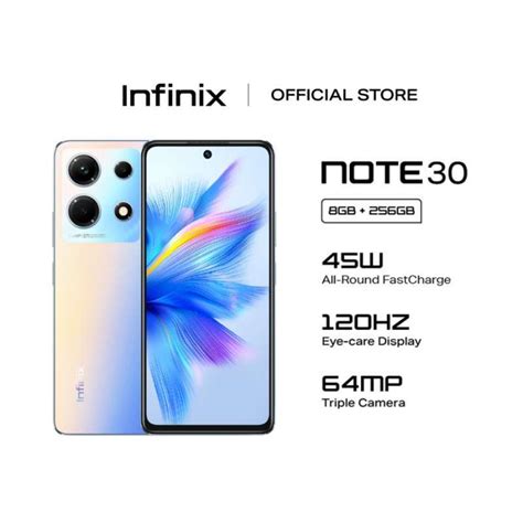 Promo Infinix Note 30 8/256 Ram Garansi Resmi Diskon 6% di Seller ...