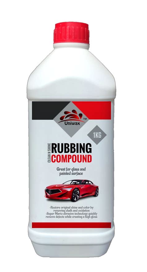 Uniwax Rubbing Compound For Car Paint Finishing Scratch Remover