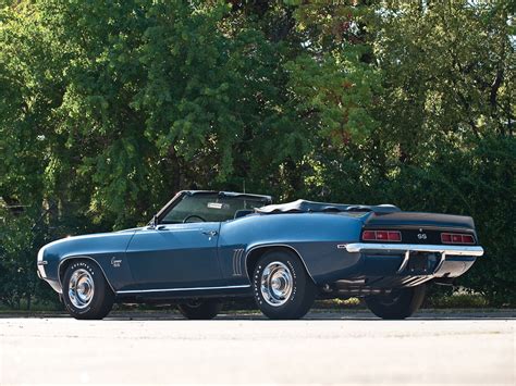 1969, Chevrolet, Camaro, Ss, 396, Convertible, Muscle, Classic, 2 ...