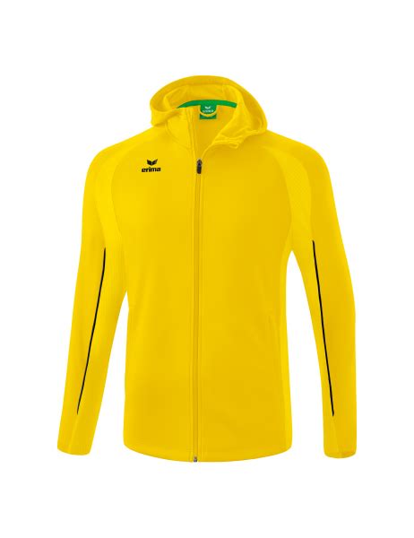 Erima Liga Star Trainingsjacke Mit Kapuze Kinder Smaragd Wei