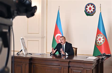 President Aliyev There Is Need For Peace Treaty With Armenia To