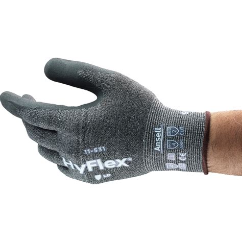 Ansell Hyflex Cut Resistant Coated Gloves Size Gauge