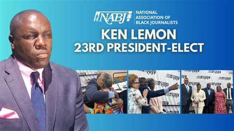 Ken Lemon Elected NABJs 23rd President During National Convention NABJ