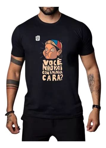 Camiseta Turma Do Chaves Kiko Voce Nao Vai C Minha Cara Parcelamento