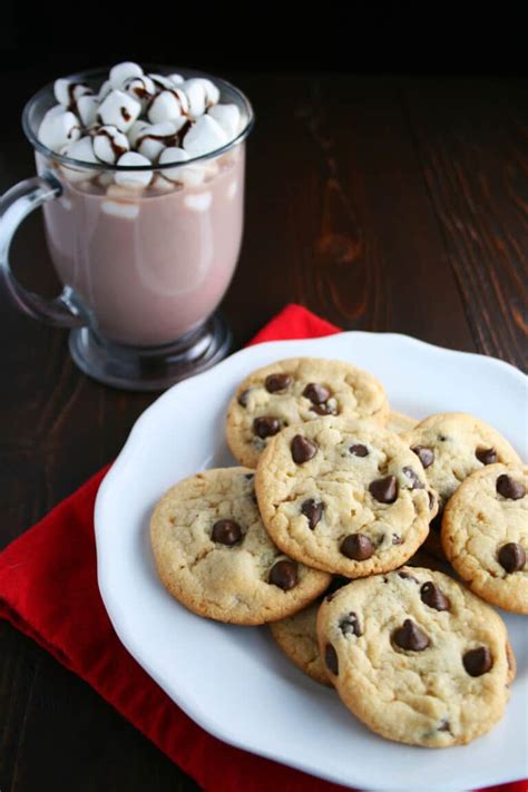 Classic Chocolate Chip Cookies And Milk