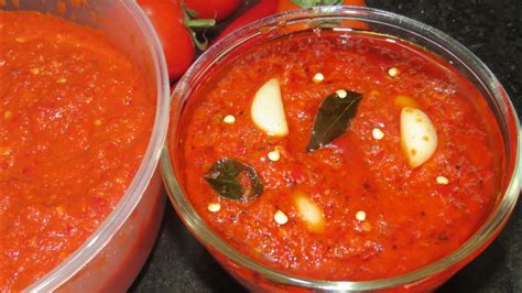 Tomato Redchili Pickle Recipe Pandu Mirchi Nilva Pachadi Guntur Red