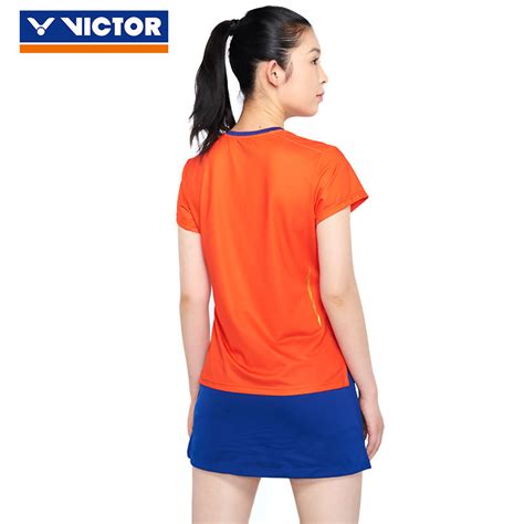 Victor Badminton Jersey July Malaysia Women Badminton T Shirt Slim