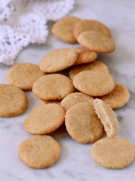 Vegan Vanilla Wafers | Gluten-Free Recipe - Elavegan