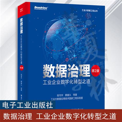 数据治理工业企业数字化转型之道第2版第二版祝守宇主流数据治理标准及框架主数据管理工具数据资产运营实施书正版书籍虎窝淘