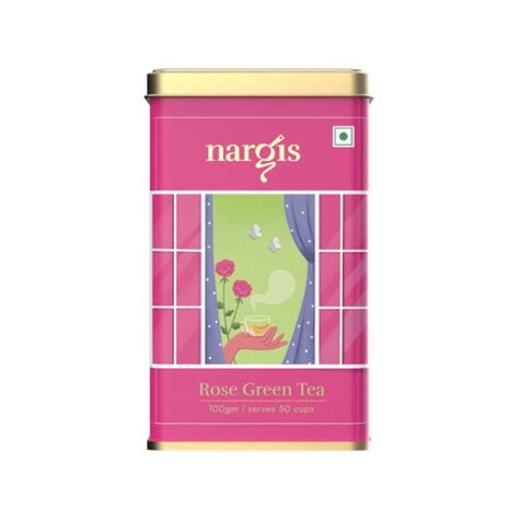 Nargis Rose green tea - 100gm - JioMart