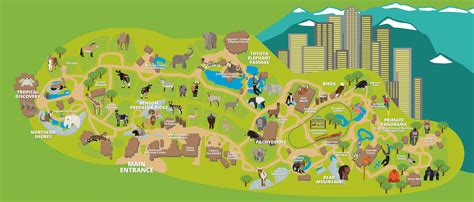 Map Of Denver Zoo - Draw A Topographic Map