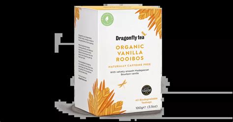 Angol Dragonfly Rooibos Vanilla Tea Bags 40 Db Filter Angol Gyógy