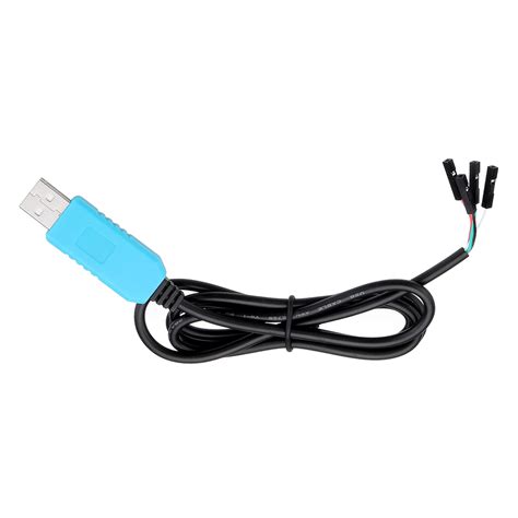 10pcs Usb To Uart Ttl Extension Cable Module 4 Pin 4p Serial Adapter Download Cable Module For