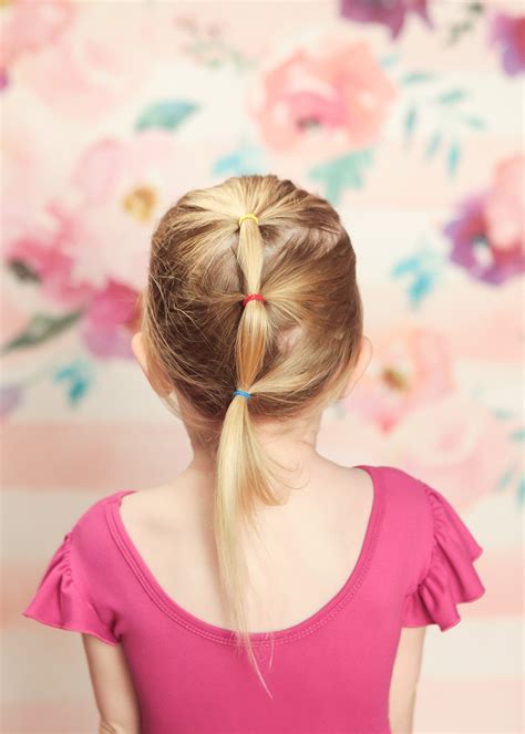 Toddler Hairstyles 5 Ways To Dress Up A Kids Ponytail Lipgloss And