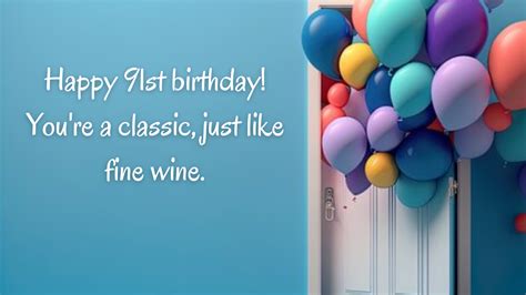 91st Birthday Wishes: Birthday Wishes for 91 Years Old [350+] - Wishes Mine