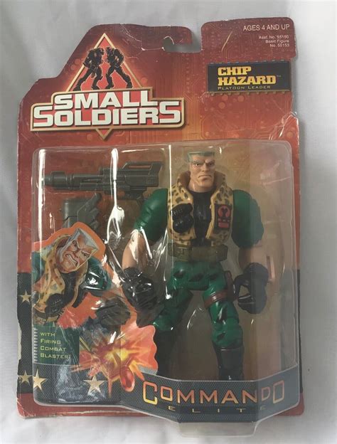 Small Soldiers Elite Platoon Leader Chip Hazard 1998 Action Figure New