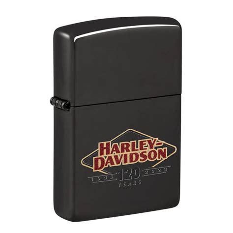 ZAPALNICZKA ZIPPO HARLEY DAVIDSON 120TH ANN BLACK Zippo Sport Sklep