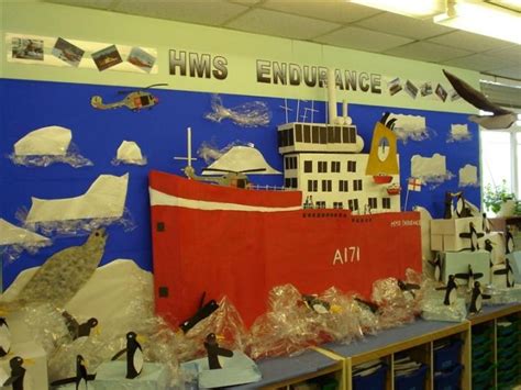 HMS Endurance in Antarctica Display - Year 3/4: A 3D model of the Royal Navy icebreaker, HMS ...