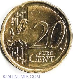 20 Euro Cent 2009 Euro 2002 prezent Luxemburg Monedă 9634