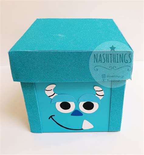 Sullivan Fans De Monsters Inc Cajas Personalizadas Cajas Decoradas