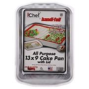 Handi Foil Ichef Cook N Carry Serve Square Cake Pans With Lids Shop