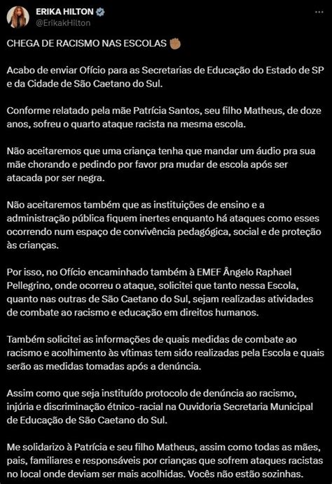 Deputada Cobra Esclarecimentos Sobre Caso De Racismo Em S Caetano 05