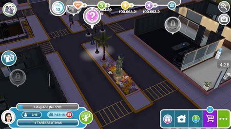 The sims freeplay missão treinamento de profissões estúdio de cinema