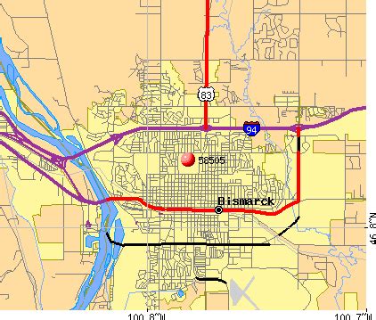 Bismarck Zip Code Map Oconto County Plat Map