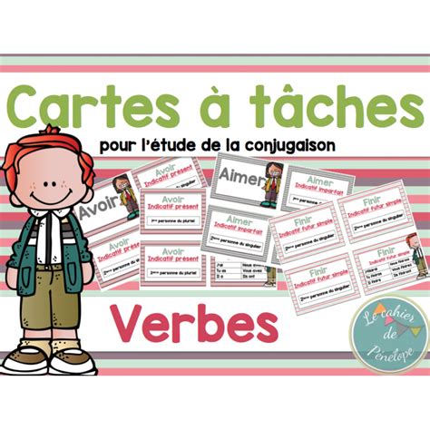 Cartes T Ches Les Verbes