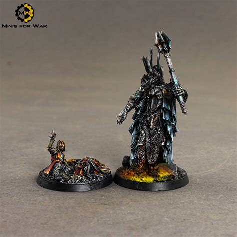 Lotrisildursauron1 Minis For War Painting Studio