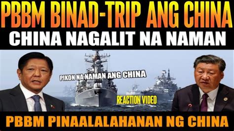 CHINA HINDI NAGUSTUHAN ANG MENSAHE NI PBBM TINIK SA LALAMUNAN NG