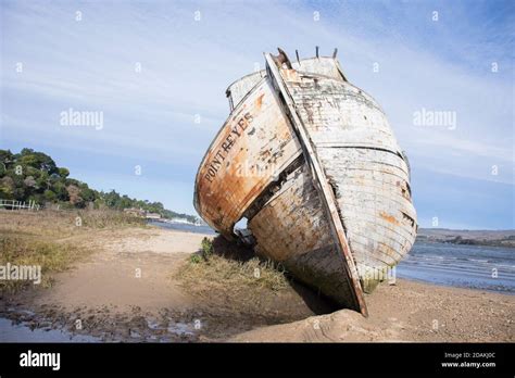 Abandoned Boat At Point Reyes Hi Res Stock Photography And Images Alamy