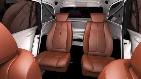 Luxury SUV Simple Interior 3D Model $99 - .3ds .blend .c4d .fbx .max ...