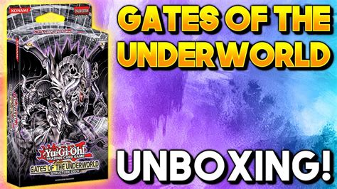 Yu Gi Oh Gates Of The Underworld Structure Deck Unboxing Youtube