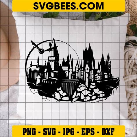 Hogwarts Svg Harry Potter Files For Cricut Svgbees